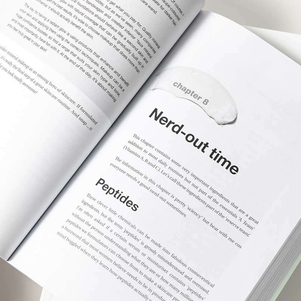 Skinformation A Clean Science guide to beautiful skin by Australian Skin Scientist Terri Vinson page sample